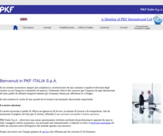 PKF.it(Un Network globale di società di consulenza) Screenshot