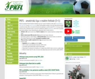 PKFL.cz(Úvod) Screenshot