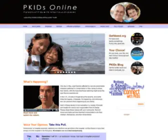 Pkids.org(Pkids) Screenshot