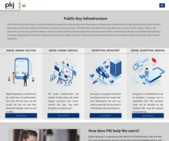 Pki.network(Public Key Infrastructure) Screenshot