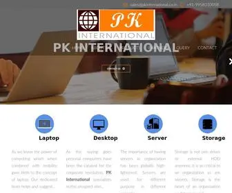 Pkinternational.co.in(PK International) Screenshot