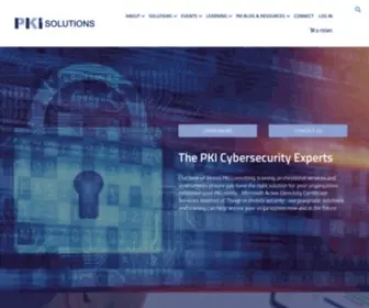 Pkisolutions.com(PKI Solutions Inc) Screenshot