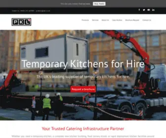 PKL.co.uk(PKL Group) Screenshot