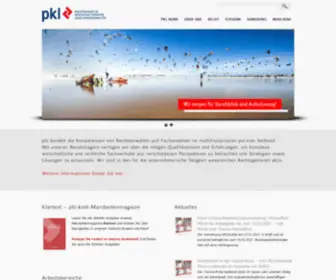 PKL.com(Rechts­anwälte & Wirtschafts­prüfer aus Dresden) Screenshot