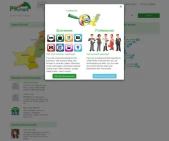 Pkmart.pk(Pakistan Business directory) Screenshot