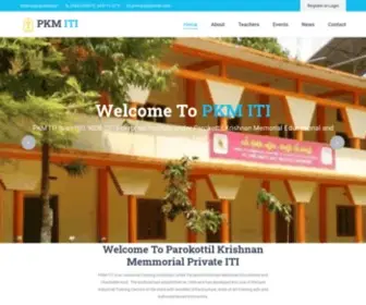 Pkmiti.com(PKM Pvt Industrial Training Institute) Screenshot