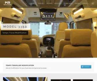 PKN.co.in(TEMPO TRAVELLER MODIFICATION) Screenshot