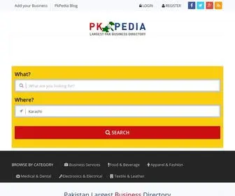 Pkpedia.com(Pakistan Local business Directory) Screenshot