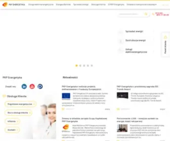 Pkpenergetyka.pl(PKP Energetyka) Screenshot