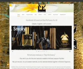 Pkperfumes.com(Artisanal) Screenshot