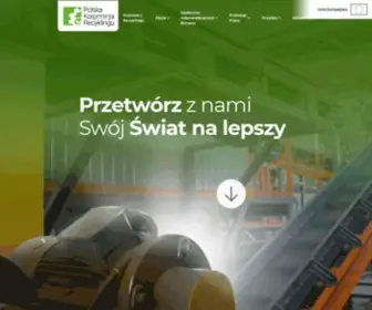 Pkrecykling.pl(Polska Korporacja Recyklingu Polska Korporacja Recyklingu oferta) Screenshot