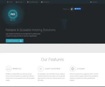 PKrhosting.co.uk(PKR Hosting) Screenshot