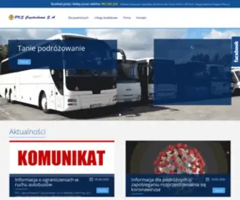 PKS-Czestochowa.pl(Częstochowa) Screenshot