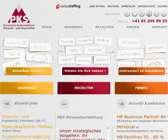 PKS-Personal.ch(PKS Jobs & Recruiting) Screenshot