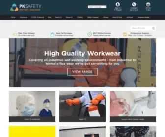 Pksafetyuk.com(PK Safety) Screenshot