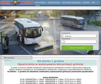 PKSNysa.pl(PKSNysa) Screenshot