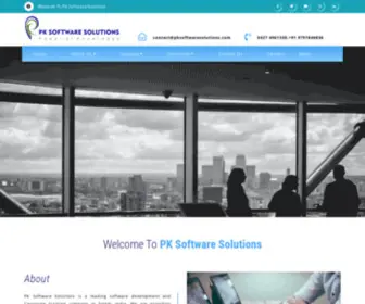 Pksoftwaresolutions.com(Pk Software Solutions) Screenshot