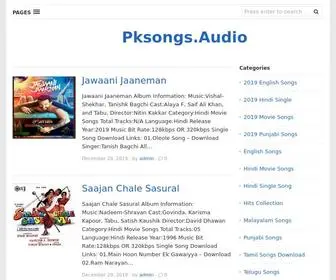 Pksongs.audio(Hindi, Punjabi, English Mp3 Songs pk Free Download) Screenshot