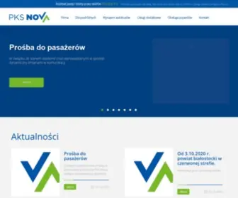PKssuwalki.pl(PKS Nova) Screenshot