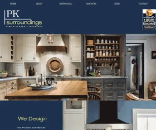 Pksurroundings.com(Interior Designers for Kitchens) Screenshot