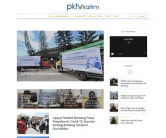 PKTvkaltim.com(PKTV Kaltim) Screenshot