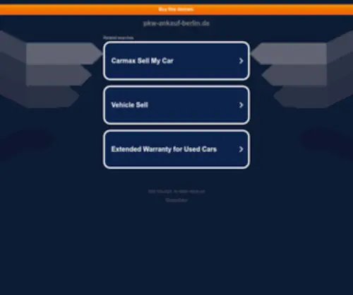 PKW-Ankauf-Berlin.de(Autoankauf Berlin) Screenshot