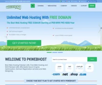 Pkwebhost.com(Cheap Web Hosting) Screenshot