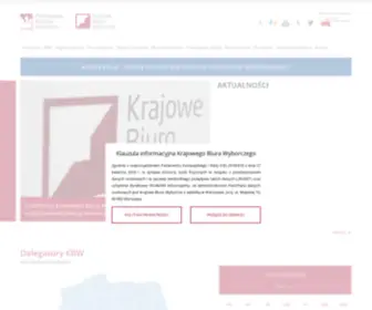 PKW.gov.pl(Krajowe Biuro Wyborcze) Screenshot