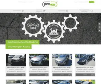 PKwnow.de(PkwNOW die neue Auktionsplattform für den KFZ Handel) Screenshot