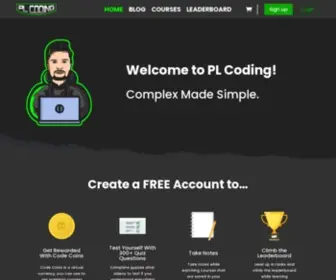 PL-Coding.com(PL Coding) Screenshot