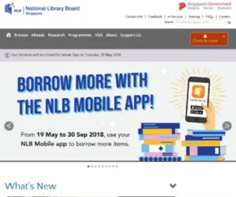 PL.sg(National Library Board) Screenshot