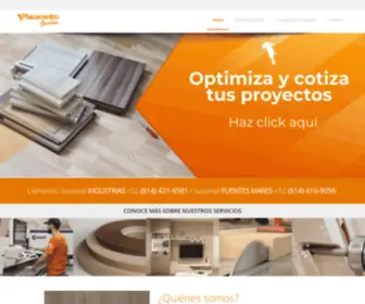 Placacentrogavilan.com(Diseño en muebles) Screenshot