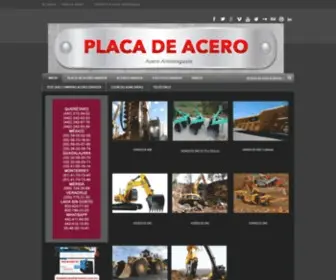 Placadeacero.com.mx(Placa de Acero Hardox) Screenshot