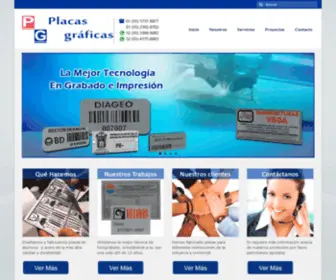 Placasgraficas.com.mx(De México) Screenshot