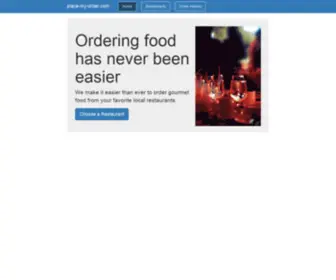 Place-MY-Order.com(Place-my-order place-my-order) Screenshot