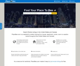 Placebee.com(Find Homes and Apartments For Rent) Screenshot