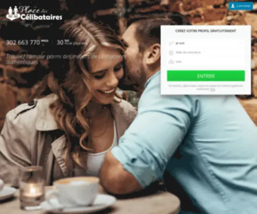 Placedescelibataires.fr(Place des Célibataires) Screenshot