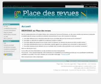 Placedesrevues.fr(Place des revues) Screenshot