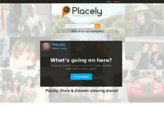 Placely.com(Placely) Screenshot