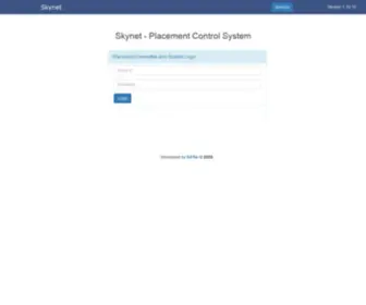 Placementcontrols.com(Skynet) Screenshot