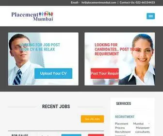 Placementmumbai.com(Placement Mumbai) Screenshot