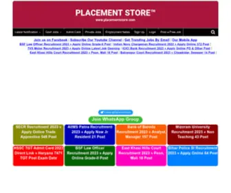Placementstore.com(Placement Store™) Screenshot