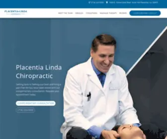 Placentialindachiropractic.com(Our top priority) Screenshot