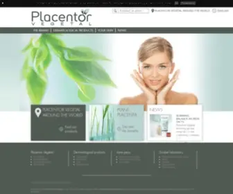 Placentor.com(Phytodermatologie) Screenshot