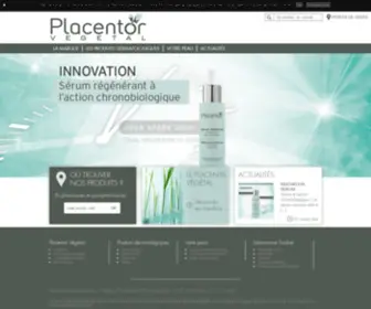 Placentor.fr(Phytodermatologie) Screenshot