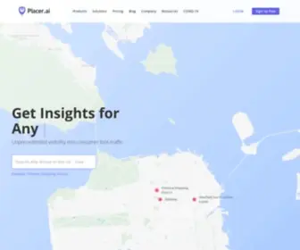 Placer.ai(Location Intelligence & Foot Traffic Insights) Screenshot