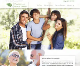 Placervilledentistry.com(Placerville Dentist) Screenshot