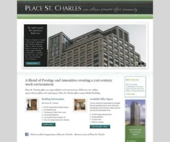 Placestcharles.com(New Orleans Premiere Office Community) Screenshot