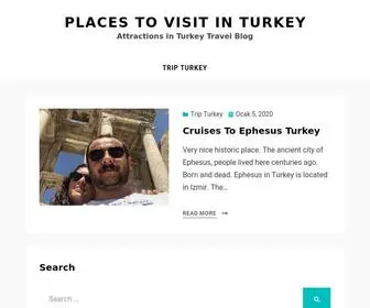 Placestovisitinturkey.com(Places To Visit In Turkey) Screenshot