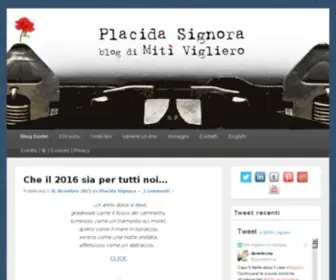 Placidasignora.com(Placida Signora) Screenshot